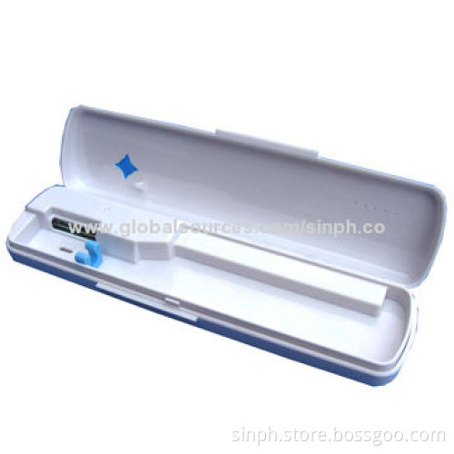Family Disinfection UV Toothbrush Sterilizer Box with CE, FCC, RoHS and Lab Test Report